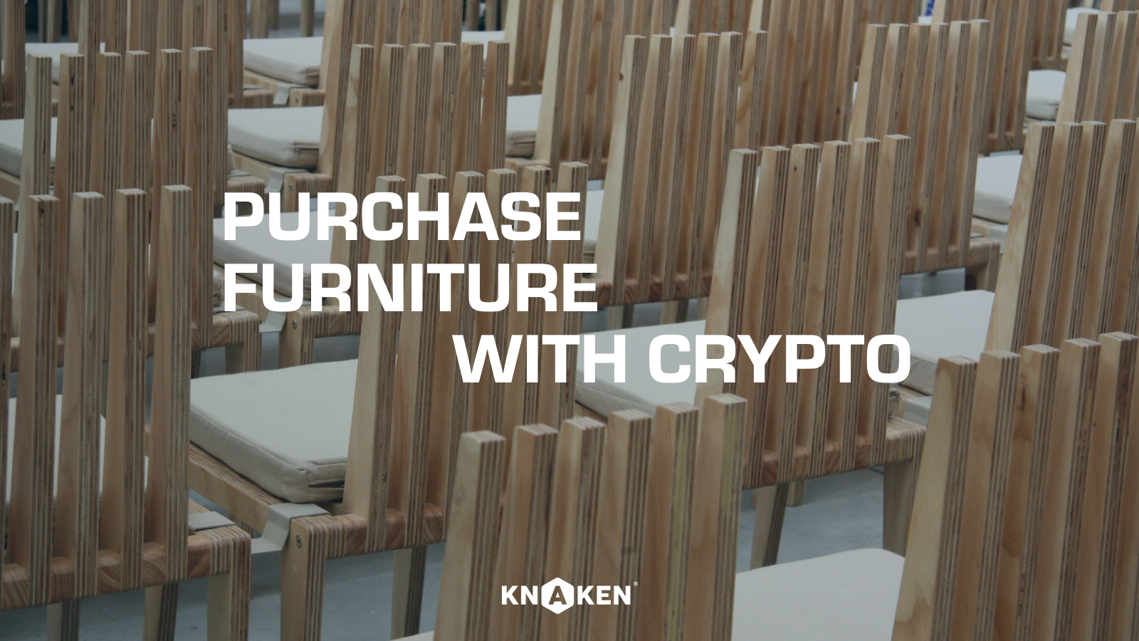 Purchasing furniture with crypto