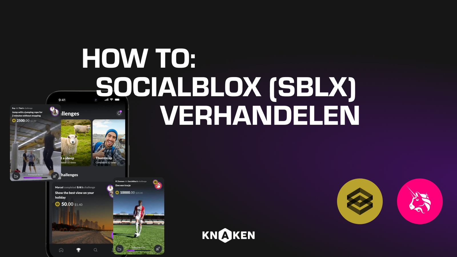 How to: SocialBlox (SBLX) verhandelen
